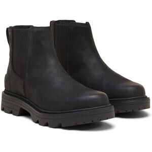 NWT Sorel Women's Revel RD Chelsea Waterproof Boot, Black-SZ 10.5